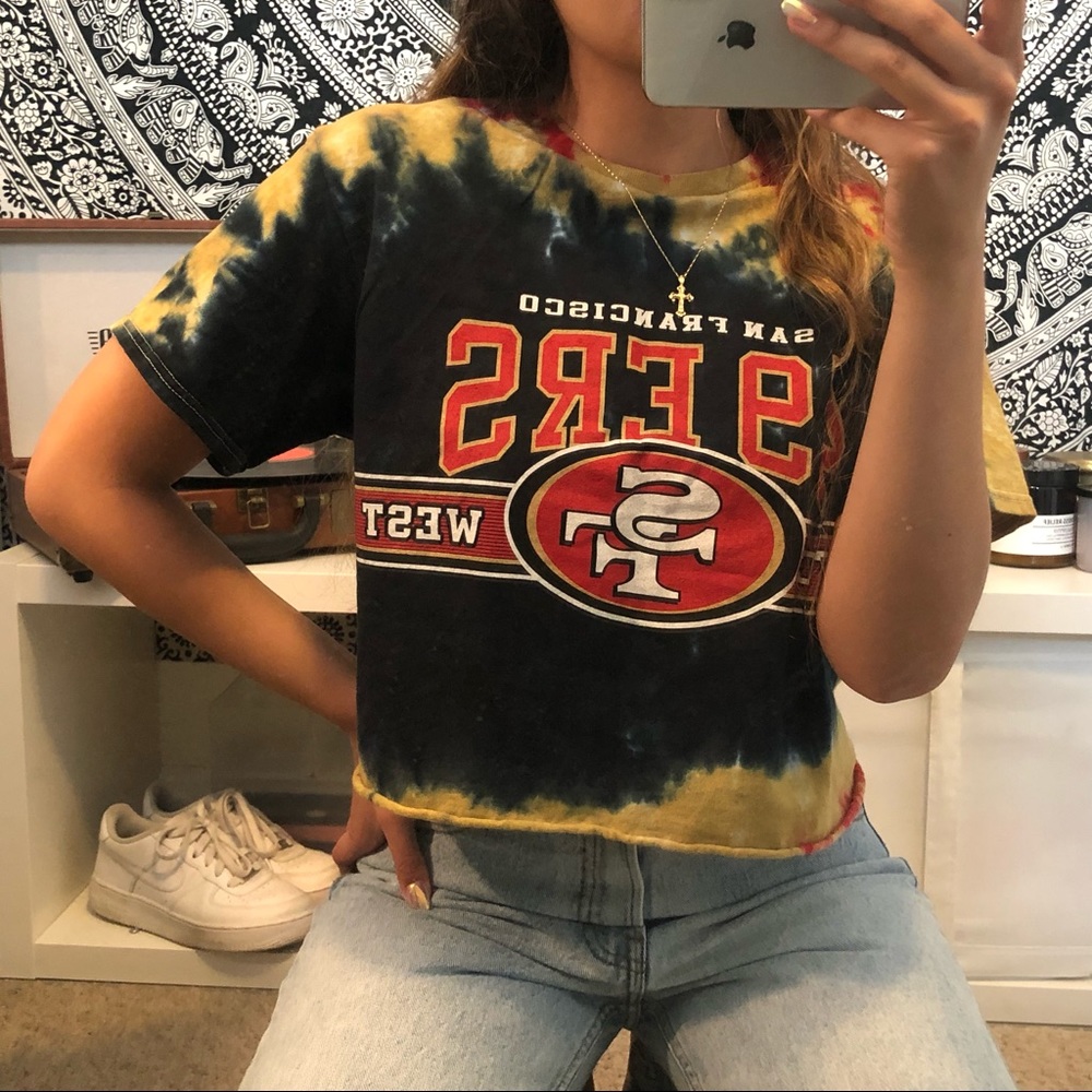 49er’s tie dyed T-shirt